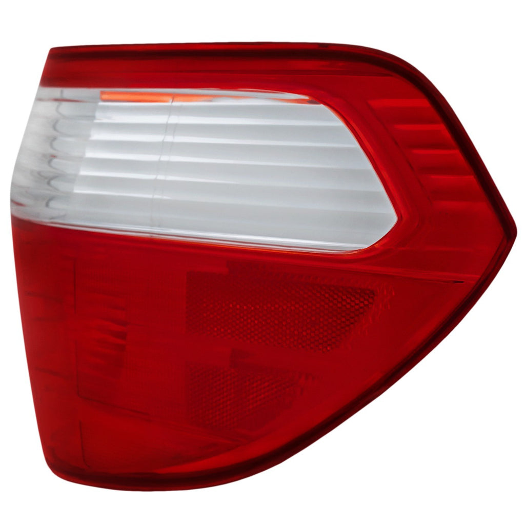 Halogen Tail Light for Honda Odyssey (2005–2007) Right Outer Clear Red Lens