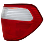 Halogen Tail Light for Honda Odyssey (2005–2007) Right Outer Clear Red Lens