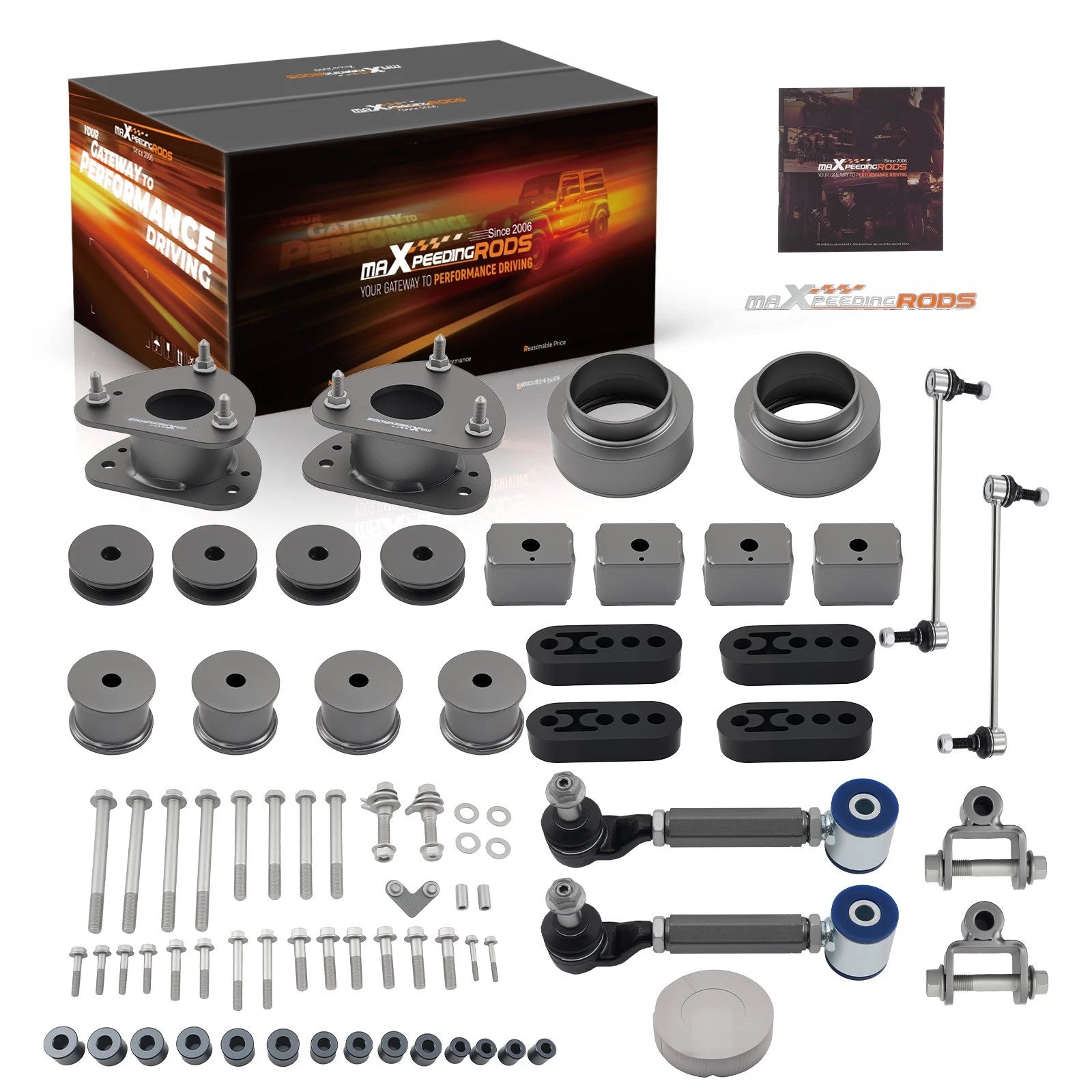 3 Inch Suspension Lift Kit for Honda Pilot (2003–2008) Acura MDX (2001–2006) Steel