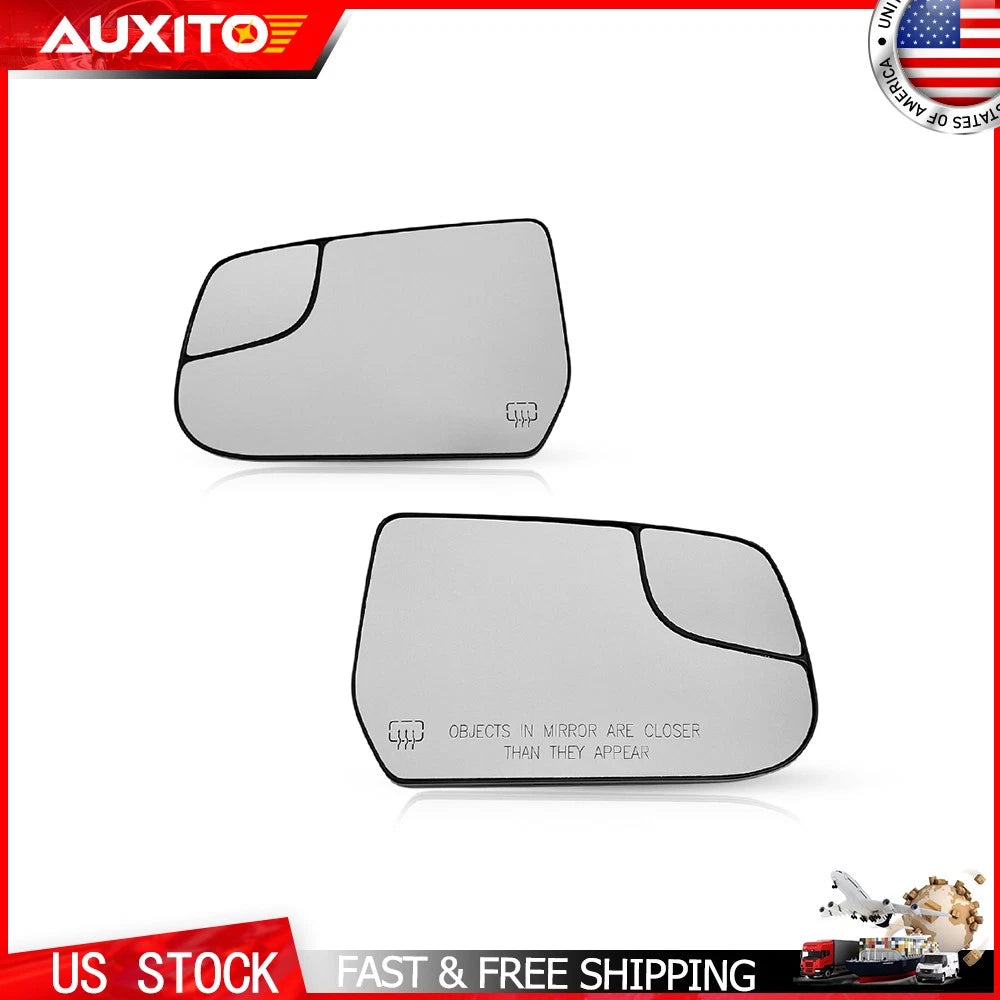 2X Heated Mirror Glass for Chevrolet Equinox (2010–2017)