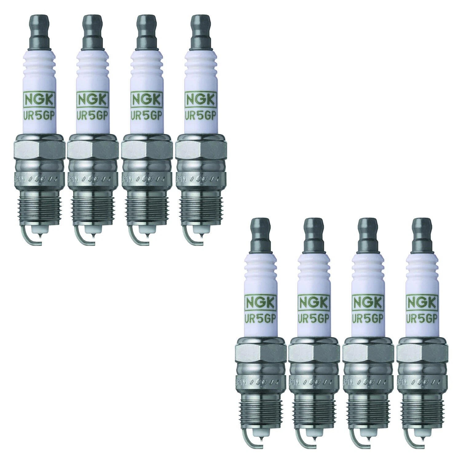 Set of 8 NGK G-Power Platinum Spark Plugs for Century Regal Bronco V8 (1990–1996)