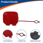 Tow Hook Cover for Mercedes-Benz B-Class W246 (2012–2019) No.A2468851422 Red