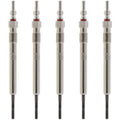 Set of 5 Diesel Glow Plugs for Audi Q7 Porsche Cayenne VW Touareg (2007–2018)