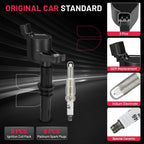 Set of 8 Ignition Coils and Spark Plugs for Ford F150 5.4L (2004–2010)