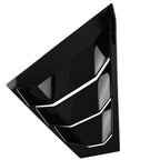 Black ABS Window Louvers for Nissan Altima (2019–2023) Gloss Finish