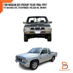 Pair Windshield Washer Nozzle Jet for Nissan Navara D21 Pathfinder (86-97)