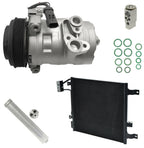 AC Compressor Kit With Condenser for Jeep Wrangler 3.8L (2007–2009)
