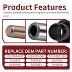 Rear Upper Left A-Arm w/ Bushing Kit for Polaris Sportsman 400 600 700 (2003–2005)