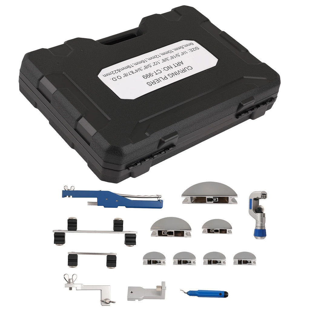 Tube Bender Ratchet Kit w/ Cutter & Deburring Tool for 1/4–7/8in (2000–2000)