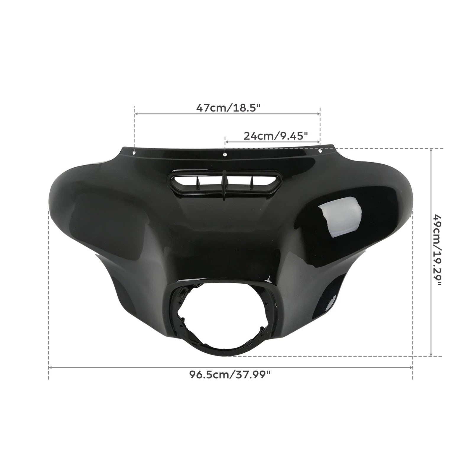Outer Fairing Windshield & Air Deflectors for Harley Electra Glide (2014–2023)