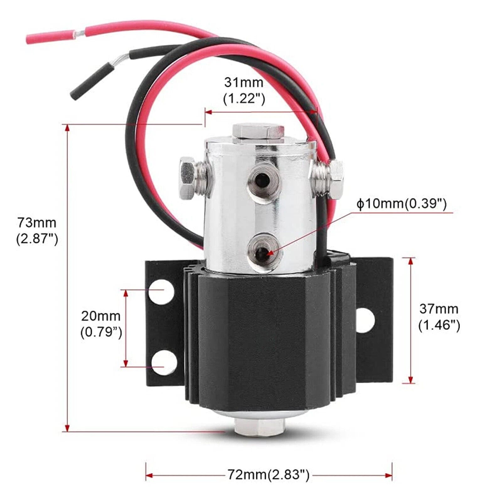 Front Brake Line Lock Kit for Universal (Heavy Duty) (-)