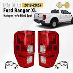 Set of 2 Halogen Tail Light Lamps for Ford Ranger XL (2019–2023)