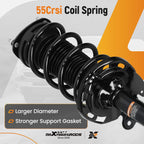 Pair Front Quick Complete Shocks Coil Spring for Honda Pilot (2009–2015)