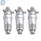 3x Fuel Injectors for Kubota D950 D1302 D1402 V1702 V1902