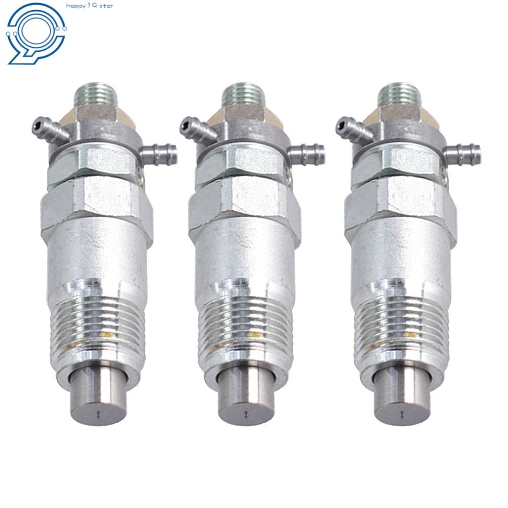 3x Fuel Injectors for Kubota D950 D1302 D1402 V1702 V1902