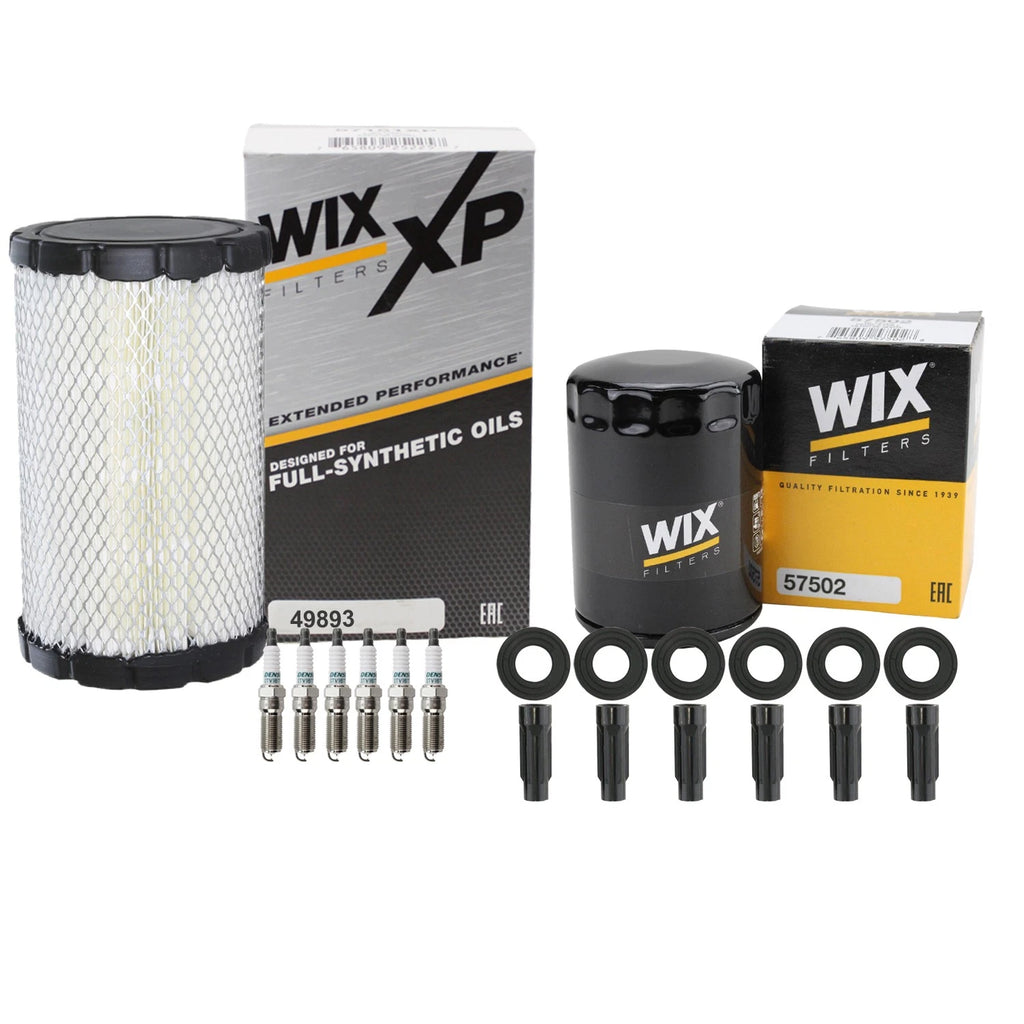 Tune Up Kit with 6 Spark Plugs & Coil Boots for Mazda Tribute (2001–2008)