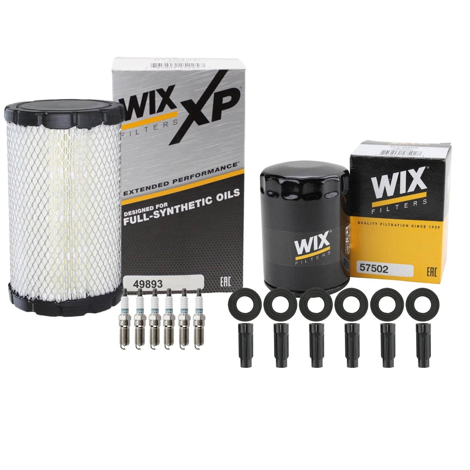 Tune Up Kit with 6 Spark Plugs & Coil Boots for Mazda Tribute (2001–2008)
