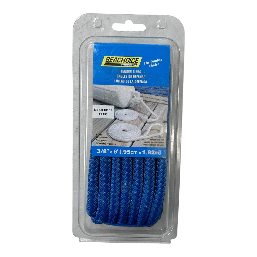 Boot Fender Nylon Braided Rope for Seachoice 40931 (3/8'' x 6FT)