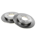 Set of 2 Rear Disc Brake Rotors & Ceramic Pads for Ford Explorer (2006–2010)