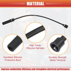 5 Pcs Spark Plug Wire Ignition Coil Cable for Toyota Celica Pickup (1990–1999)