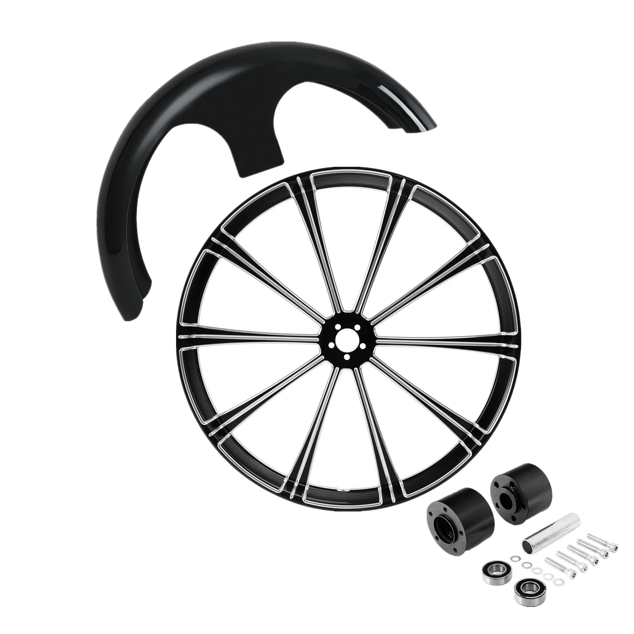 30" Front Wheel Rim for Harley Street Glide (2008–2025) Dual Disc Hub