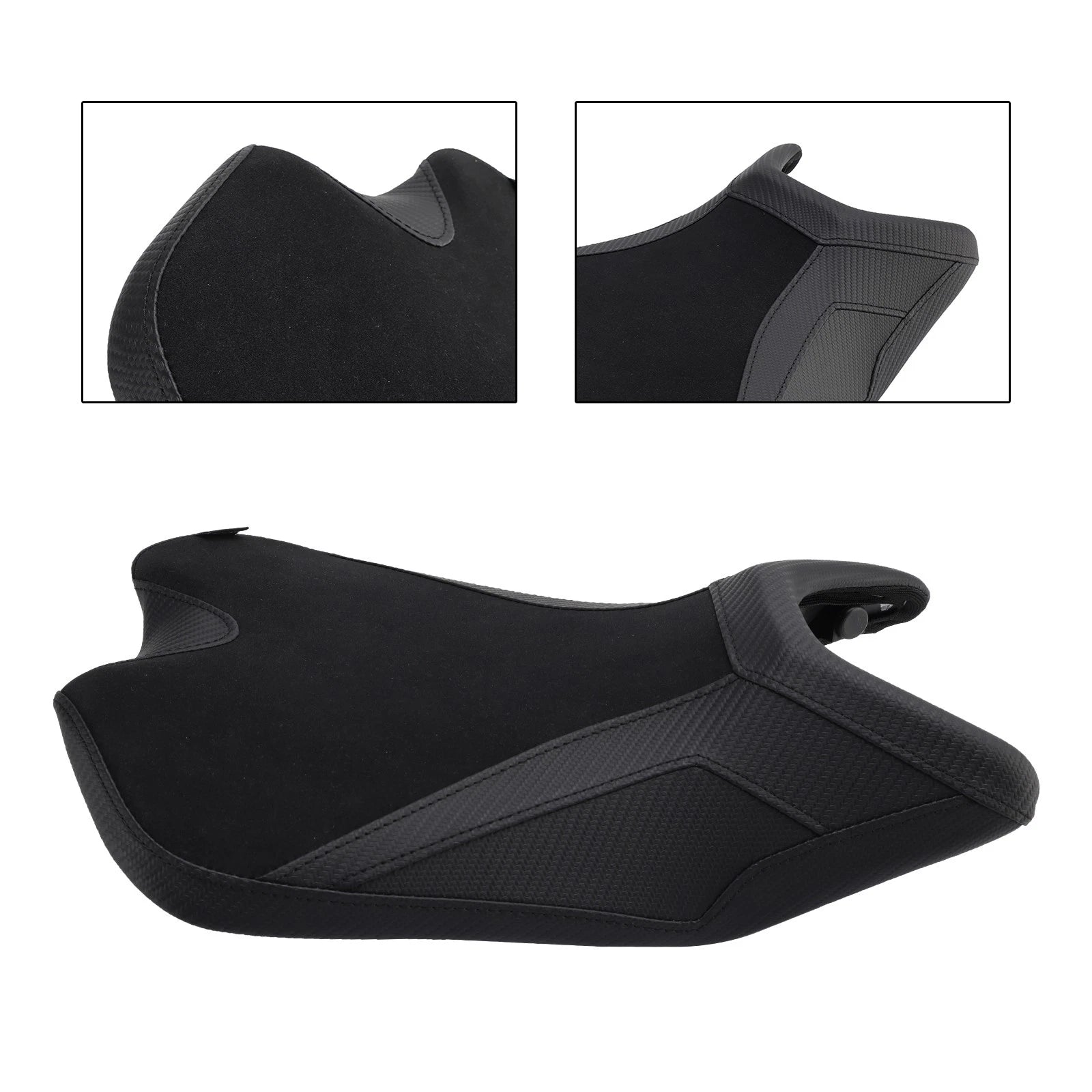 Lower Front Driver Seat Pillion Saddle Black for Aprilia RS457 (2024–2025)