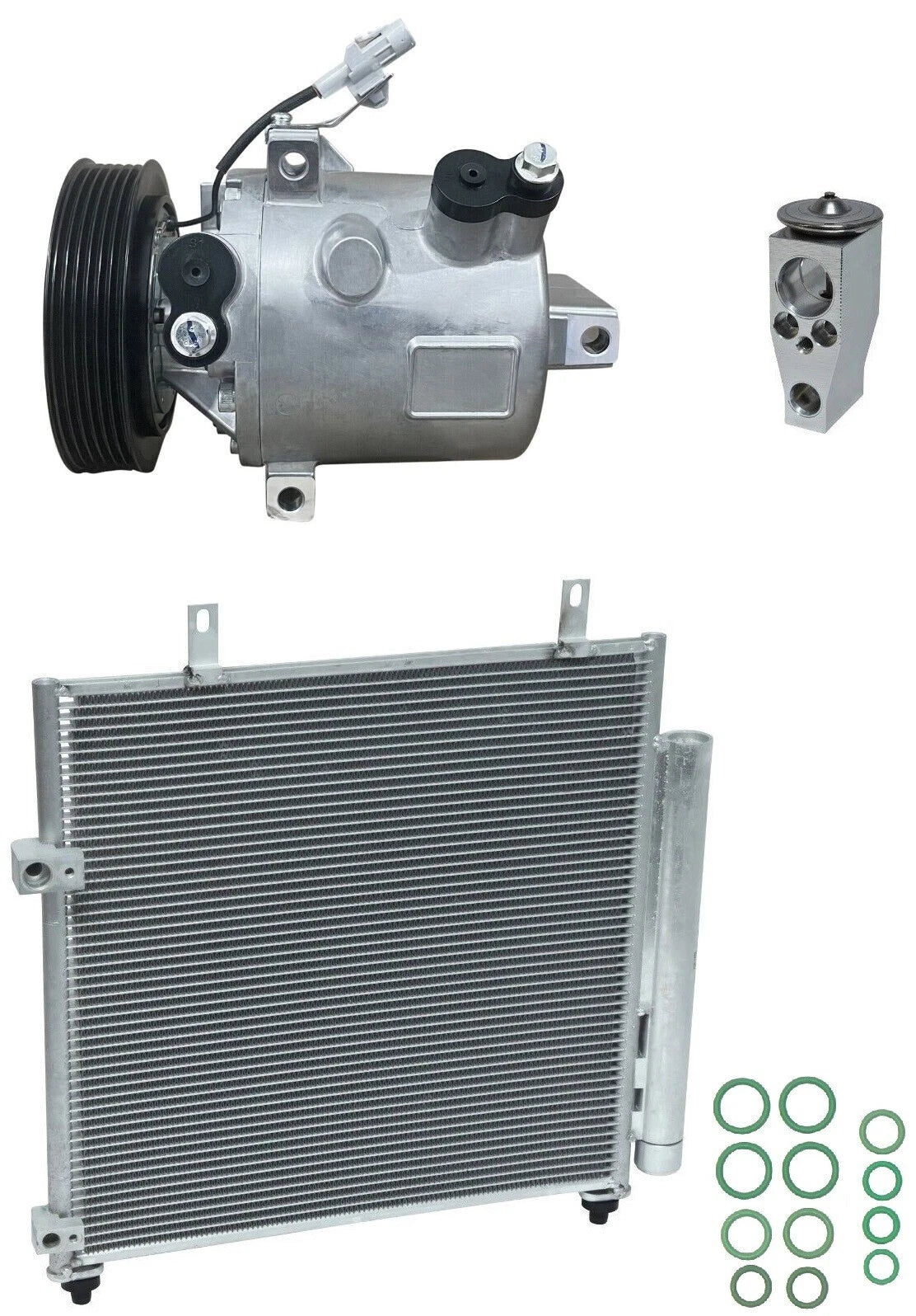 A C Compressor Kit with Condenser for Mitsubishi Mirage 1.2L (2021–2021)