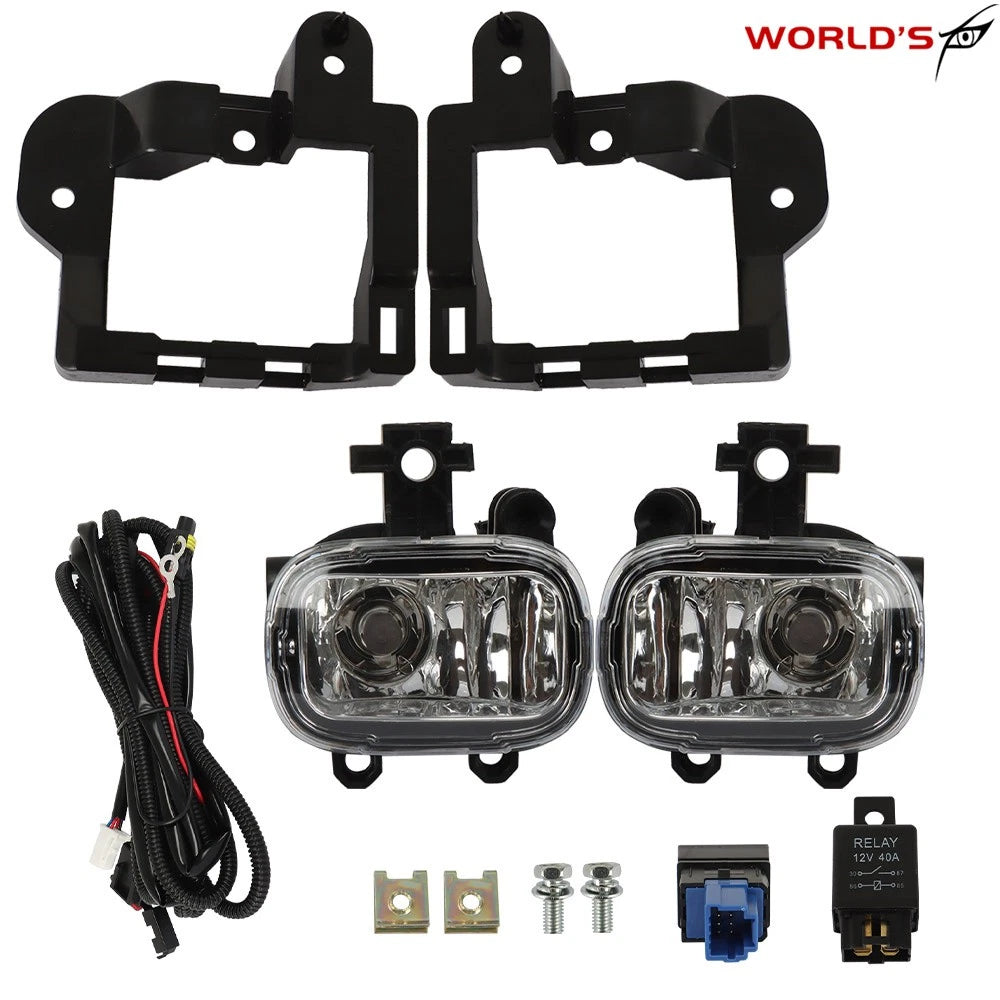 Fog Lights for Rogue Frontier X-Trail (2021–2023) Halogen Clear Lens