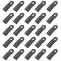 Set of 25 Interchangeable Disc Mower Blades for Taarup (16530208)