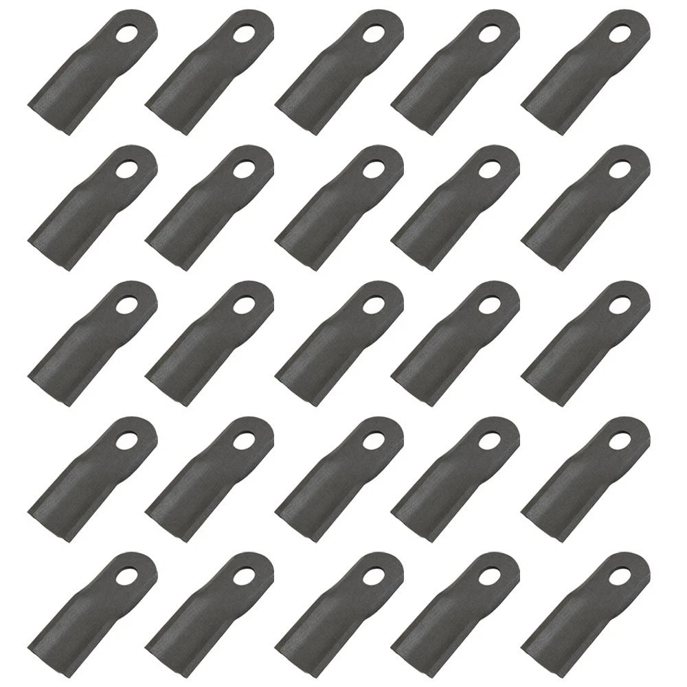 Set of 25 Interchangeable Disc Mower Blades for Taarup (16530208)