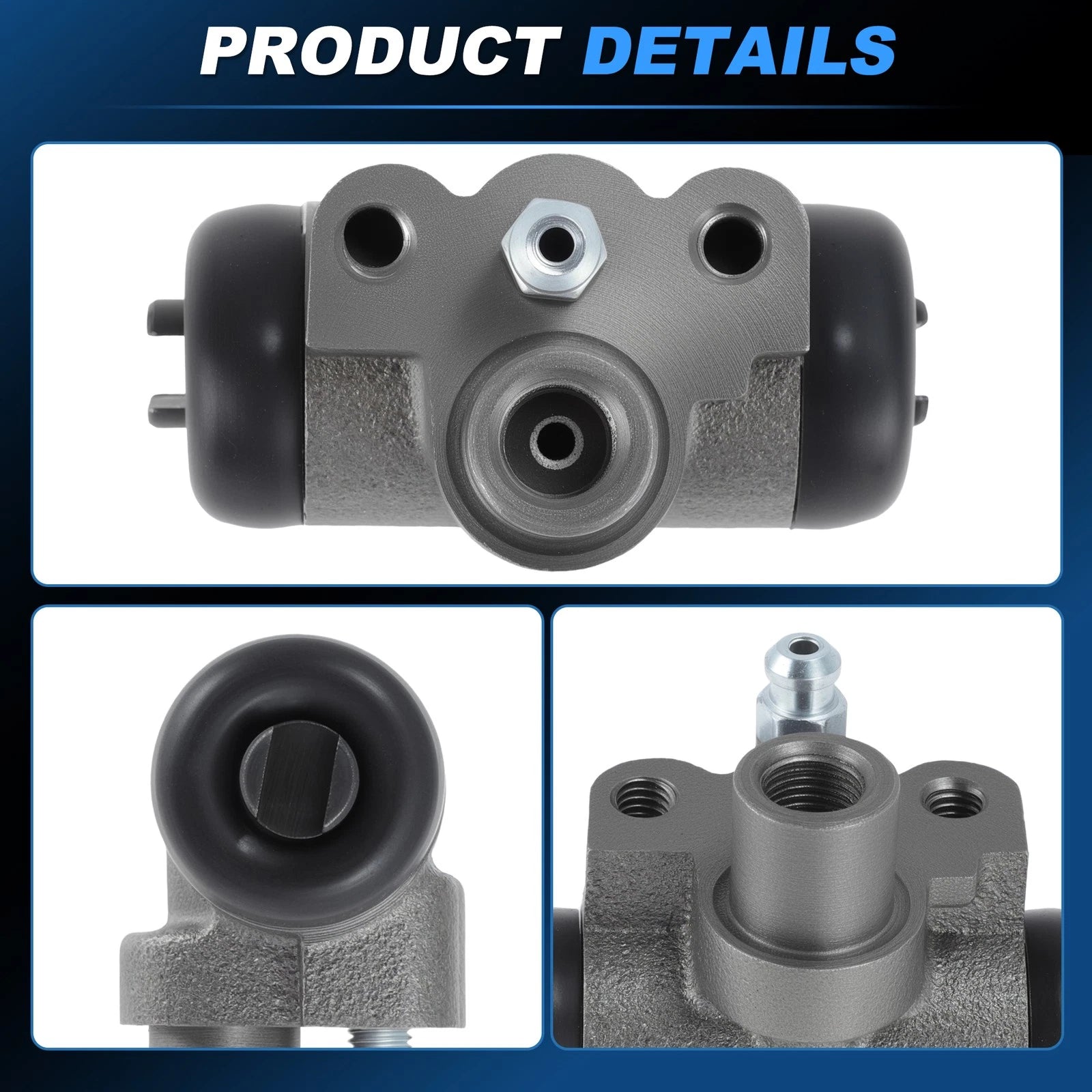 2X Rear Drum Brake Wheel Cylinder Set 44100ET000 for Nissan Sentra (2007–2012)