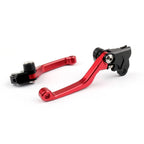 Off Road Pivot Aluminum Brake Clutch Levers for Honda CRF230F (2003–2009) Red