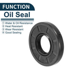 Set of 5 Oil Seal Rotary Shaft Seal NBR Rubber 20x47x7mm