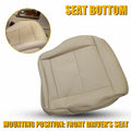 Left Driver Bottom Seat Cover for Mercedes Benz E350 E550 (2010–2014) Ivory Tan
