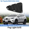 Front Right Fog Light Cover No. 52030-0R010 for Toyota RAV4 (2016–2018)