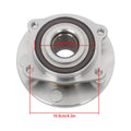 Pair Front Wheel Bearings and Hubs Assembly 513263 for Dodge Avenger (2008–2014)