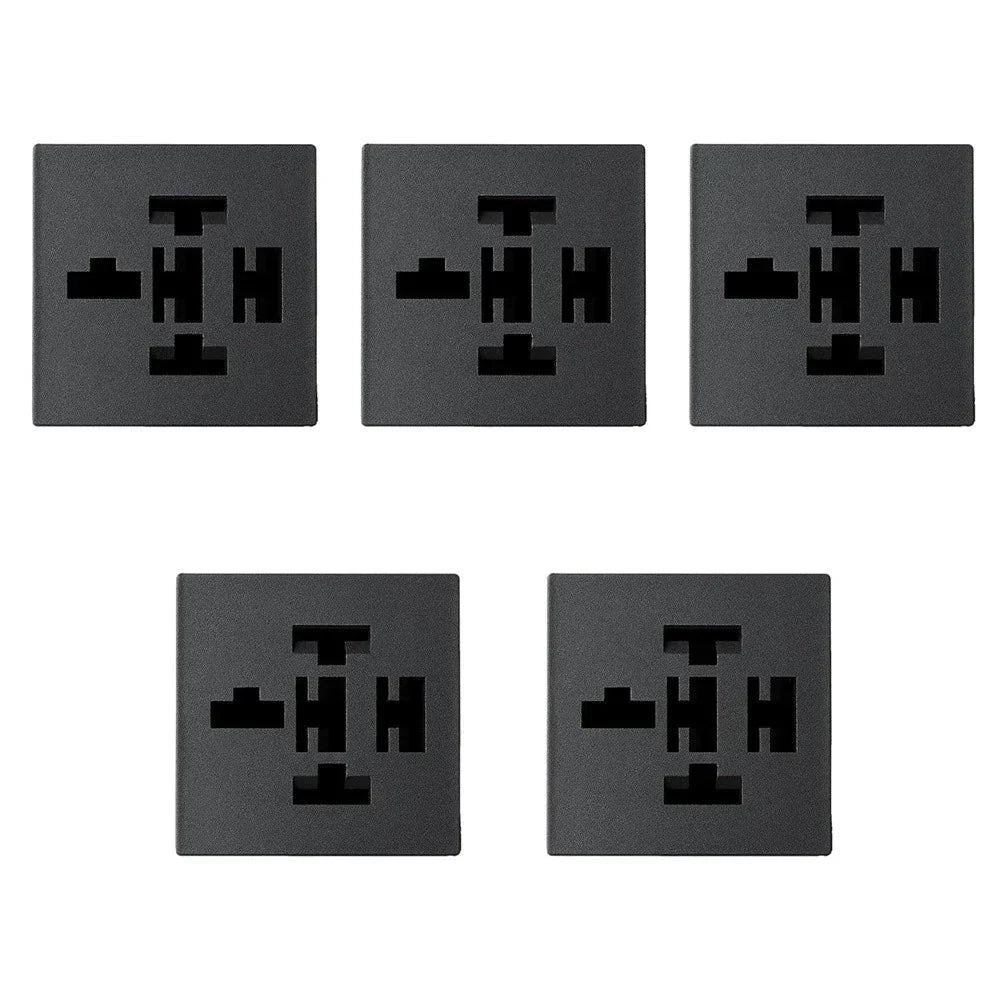 5 x Relay Connector Socket for Fuse Box - 4 Pin & 5 Pin