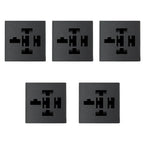 5 x Relay Connector Socket for Fuse Box - 4 Pin & 5 Pin