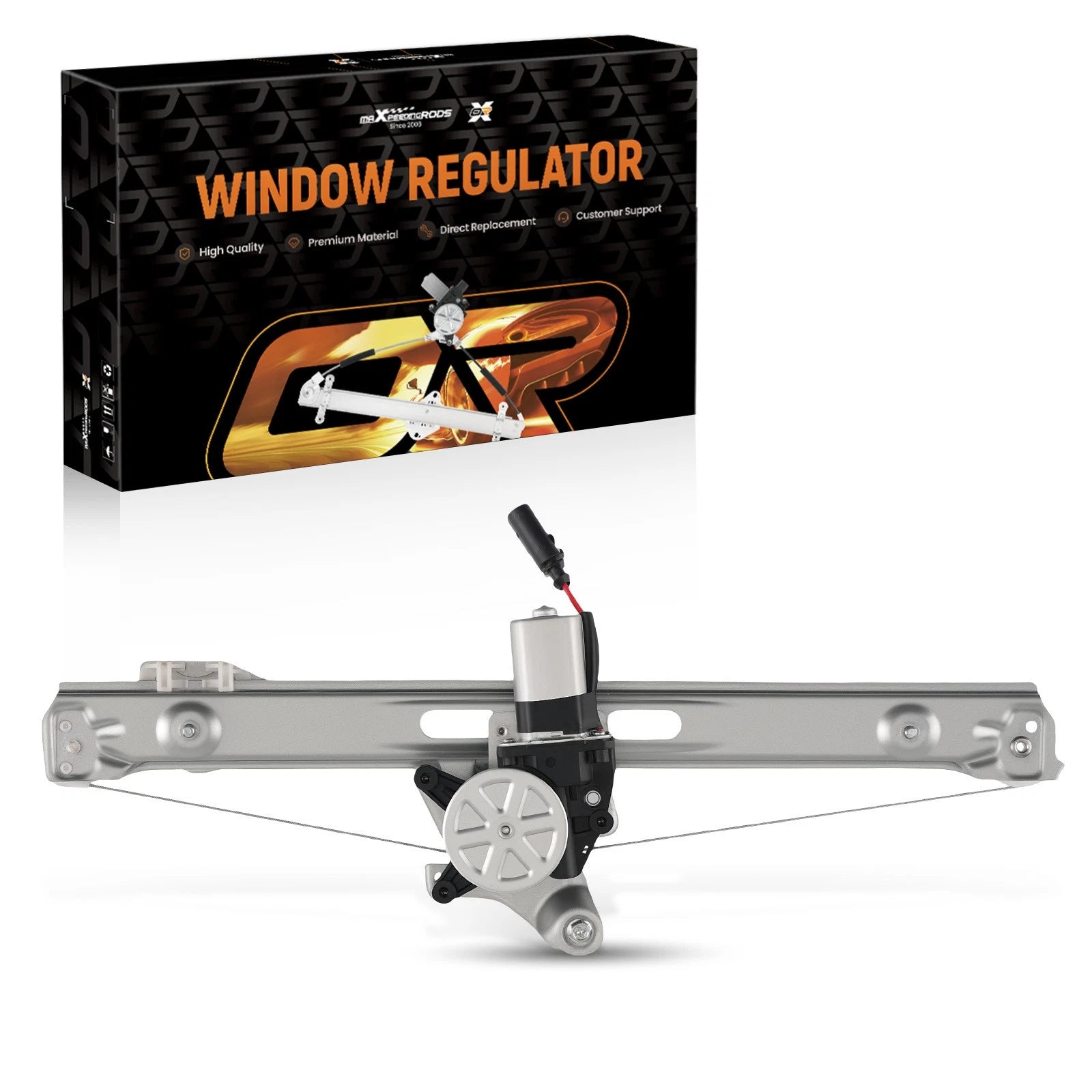 1pc Window Regulator w/ Motor for BMW 3-Series E46 (1998–2006) 67628362065
