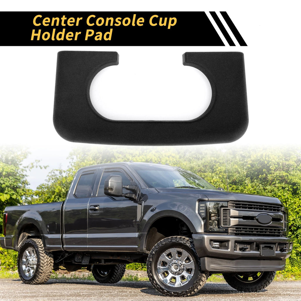 Center Console Cup Holder Armrest Pad for Ford F-250 F-350 (1999–2009)