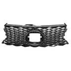 Replacement Gray Painted Plastic Front Upper Grille (See compatibility Chart)