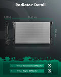 Radiator for Ford Edge (2007–2014) & Lincoln MKT (2010–2012) 3.5L 3.7L