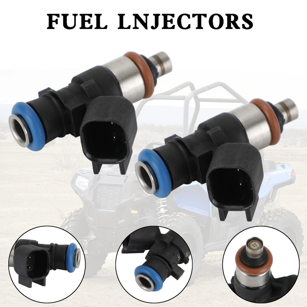 2X Fuel Injectors for Polaris Ranger Crew 570 900 XP (2014–2019) 0280158258 2521068