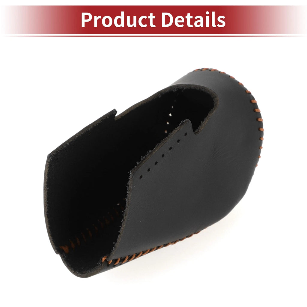 1 Pc Gear Shift Knob Cover for Honda HR-V (2023–2024) Black Brown Faux Leather