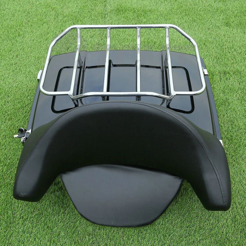 Chopped Trunk Mount Rack for Harley Touring Road King Glide (1997–2008)