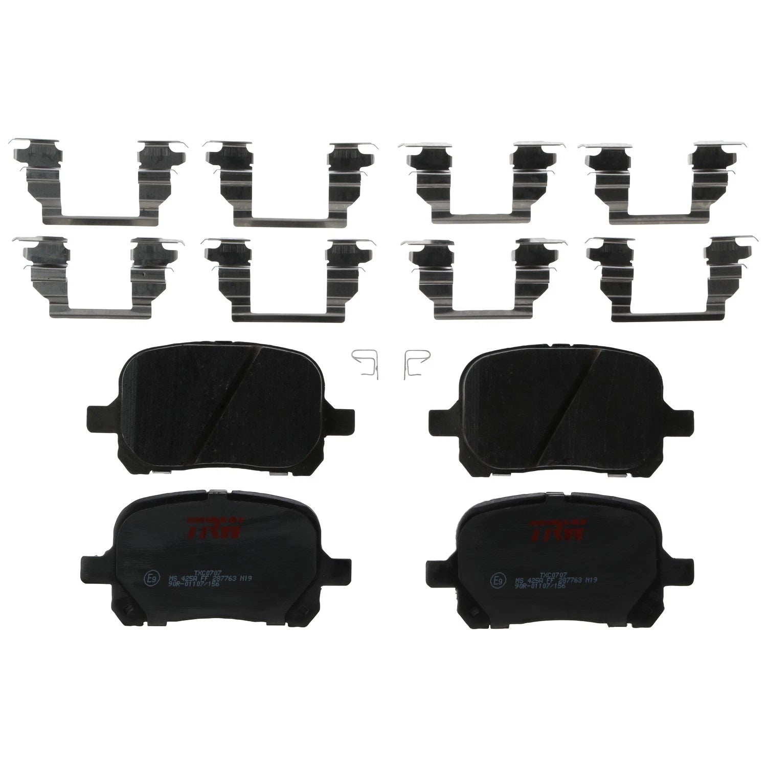 Set of 4 Disc Brake Pads for Toyota Avalon (1998–2004)