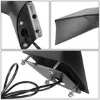 Arrow Sequential LED Signal Hood Mirror Chrome for Volvo VNL 300 400 860 (2018–2021)