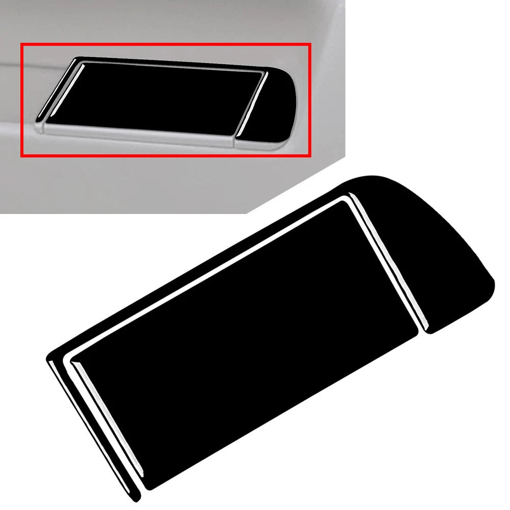 Set of 2 Black Driver Door Storage Panel Cover Trim for BMW 3 Series E36 (1994–1996)