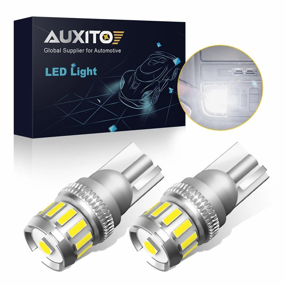 2X T10 LED Backup Tail Light Bulbs for Various Vehicles