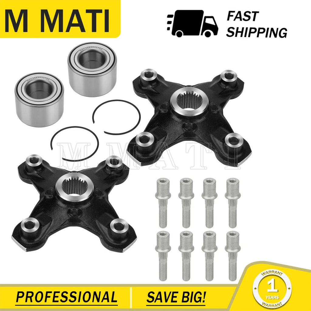 Front/Rear Wheel Hubs & Bearings Studs for Can-Am Outlander 1000/1000R (2012–2020)